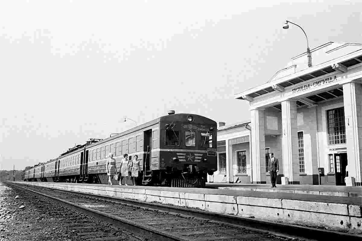 Sigulda. Railway station