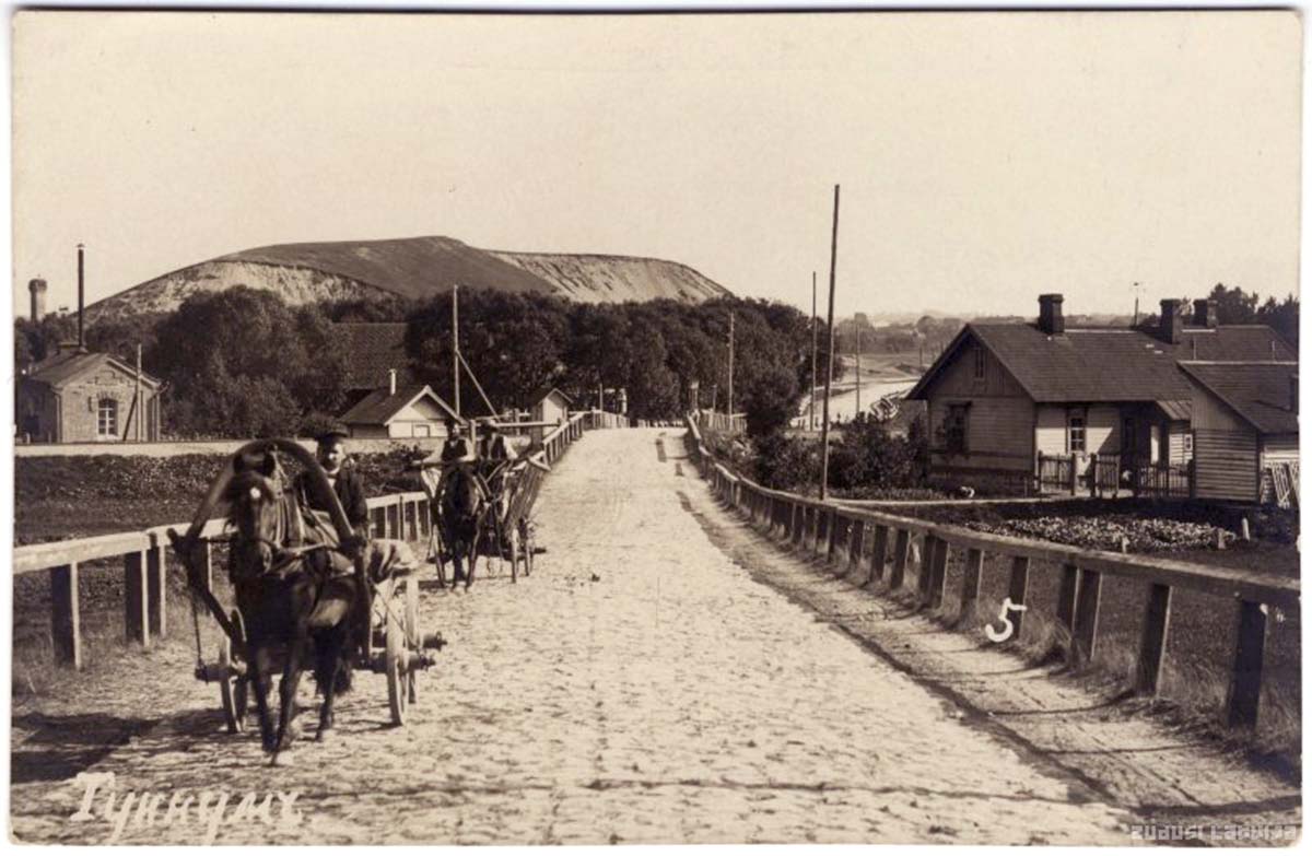 Tukums. City street, 1910s