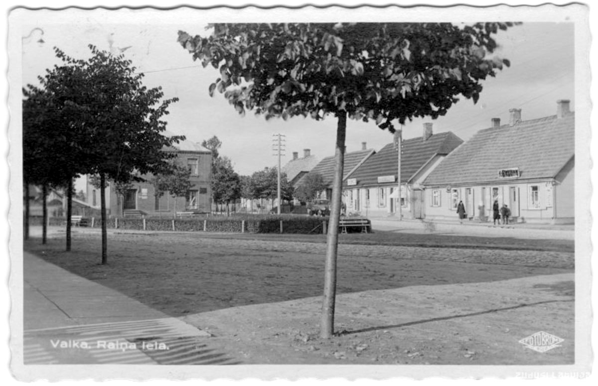 Valka. Raynya street, 1935