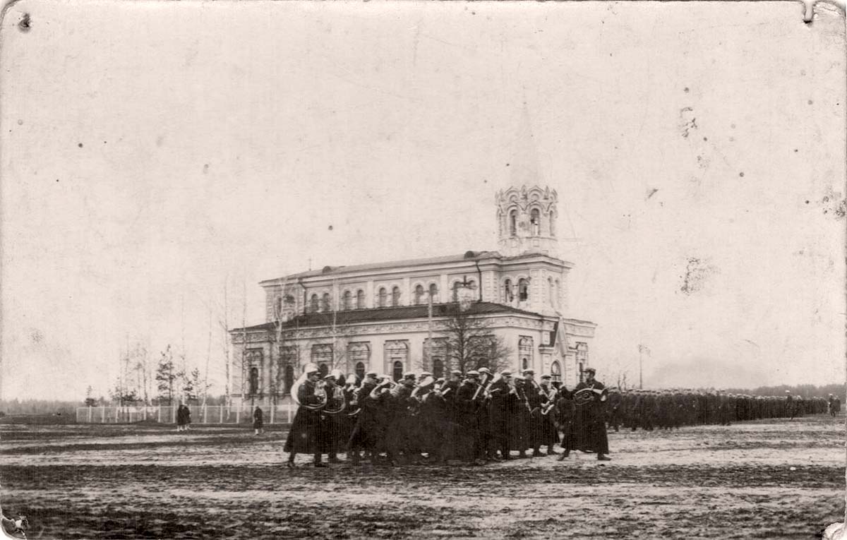 Alytus. Church, Military musicians
