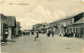 Alytus. Hindenburg Street