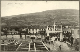 Skopje. Square of Railway Station