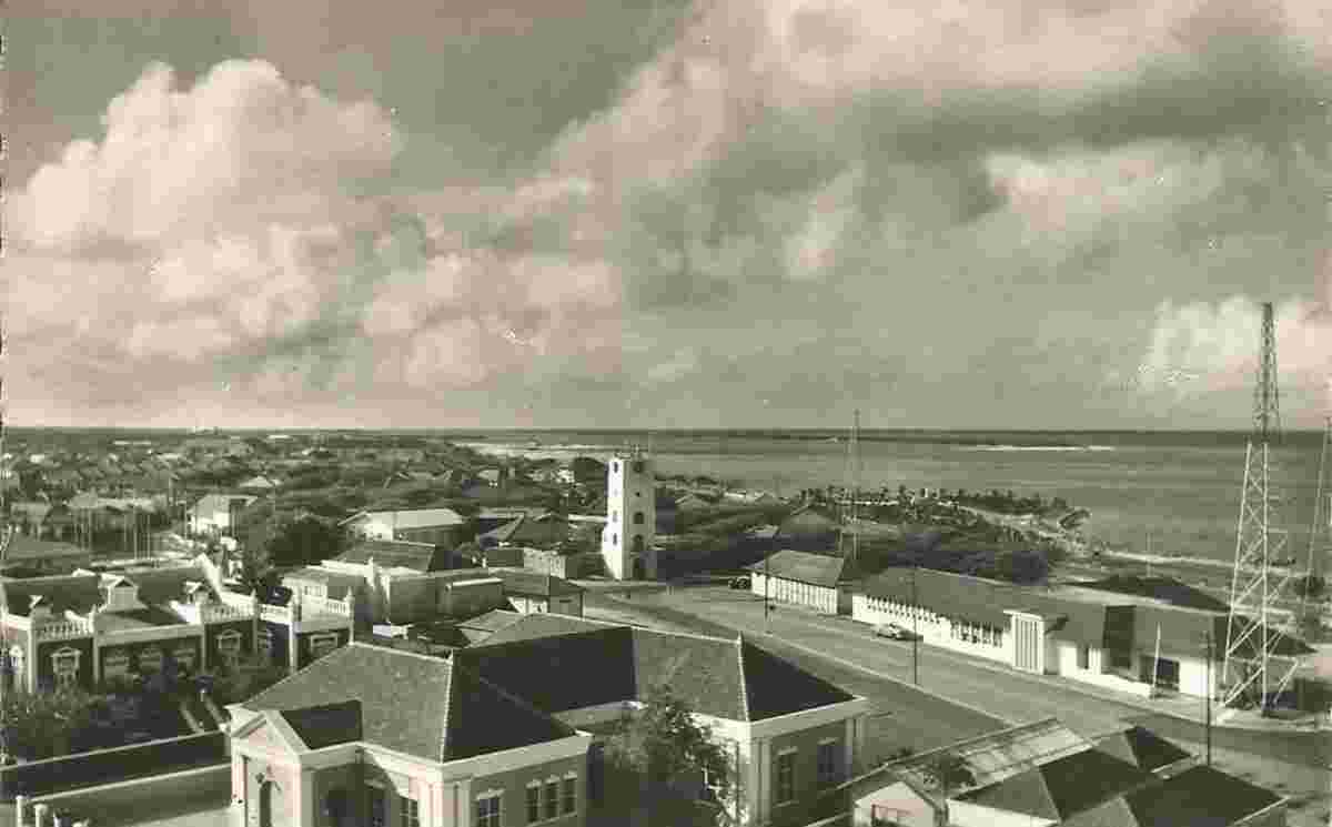Oranjestad. Bird's eye view