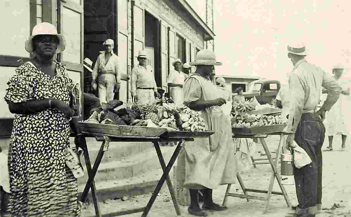 Oranjestad. Market