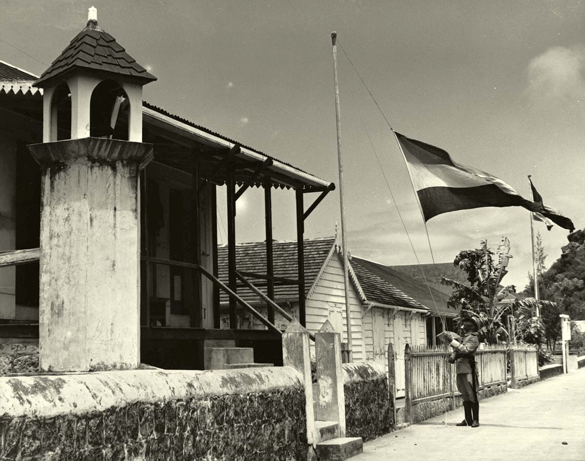 The Bottom. Police station