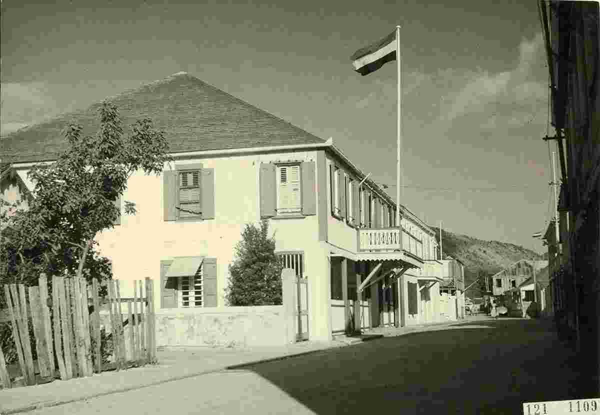 Philipsburg. Residence and office of the Lieutenant Governor of the Windward Islands