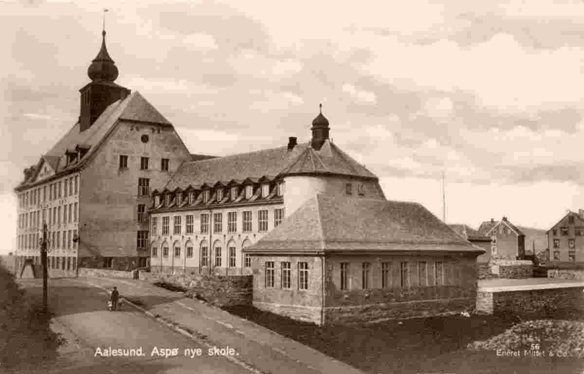 Ålesund. Aspø new school