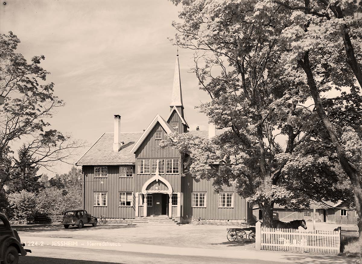 Horten. Herredshuset, circa 1950