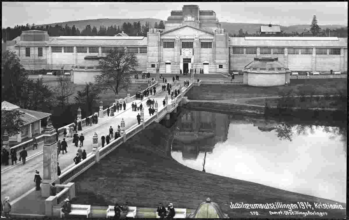 1914 jubilee in Oslo, celebrating the 1814 constitution