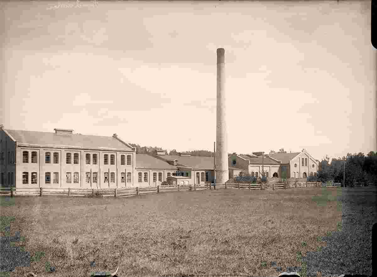Sandvika. Hamang Paper Factory, between 1907 and 1919