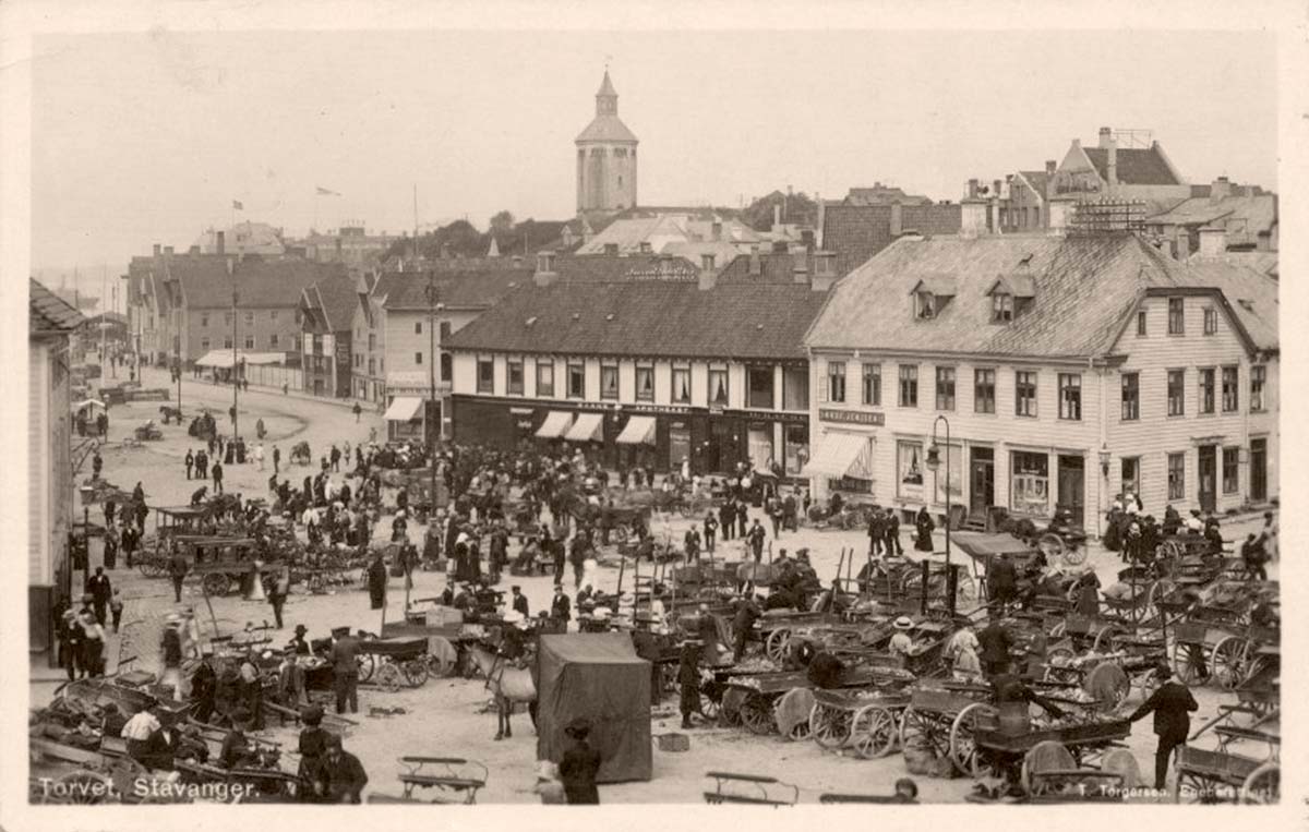 Stavanger. Torvet - Market square