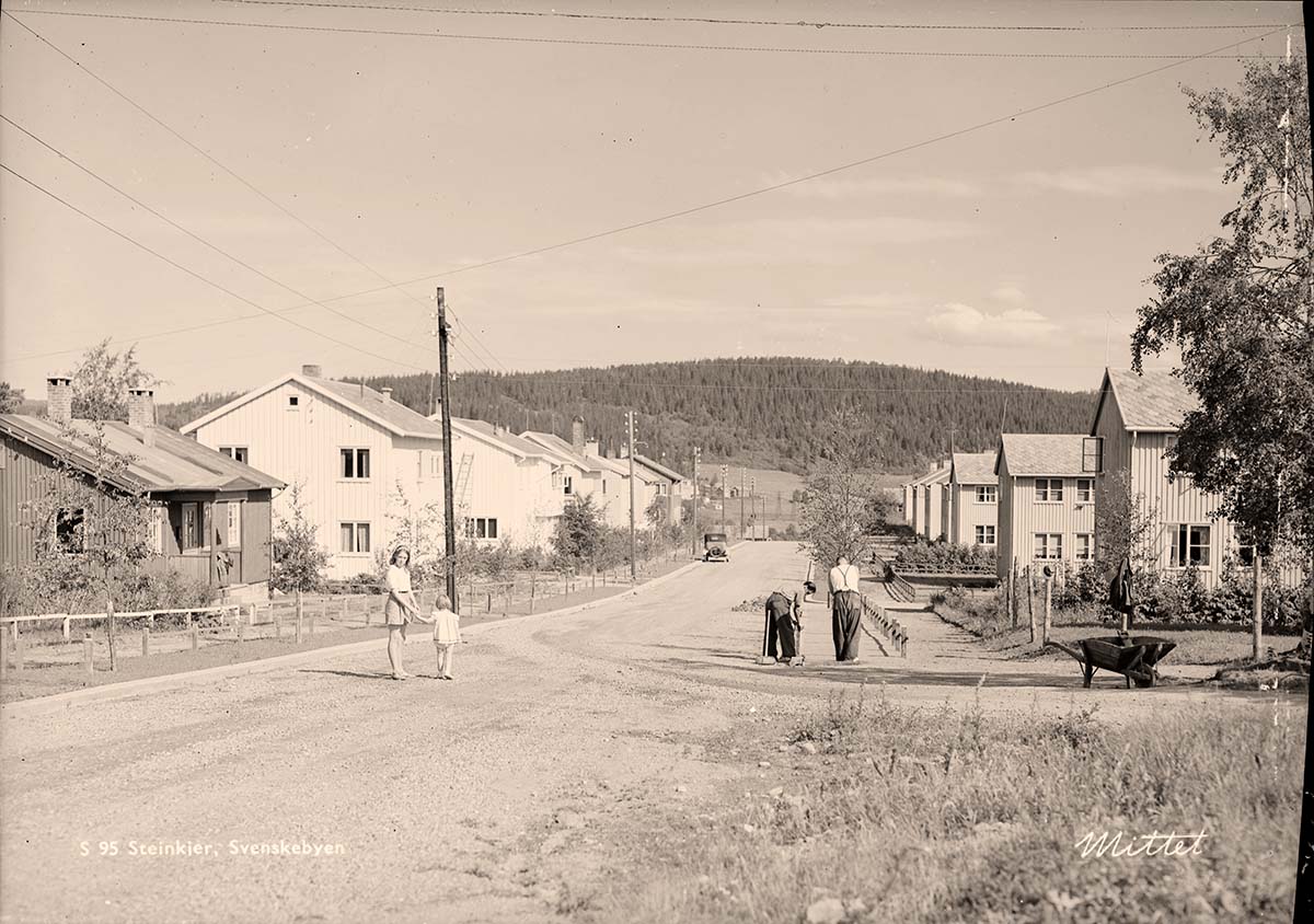 Steinkjer. Swedish City, 1948