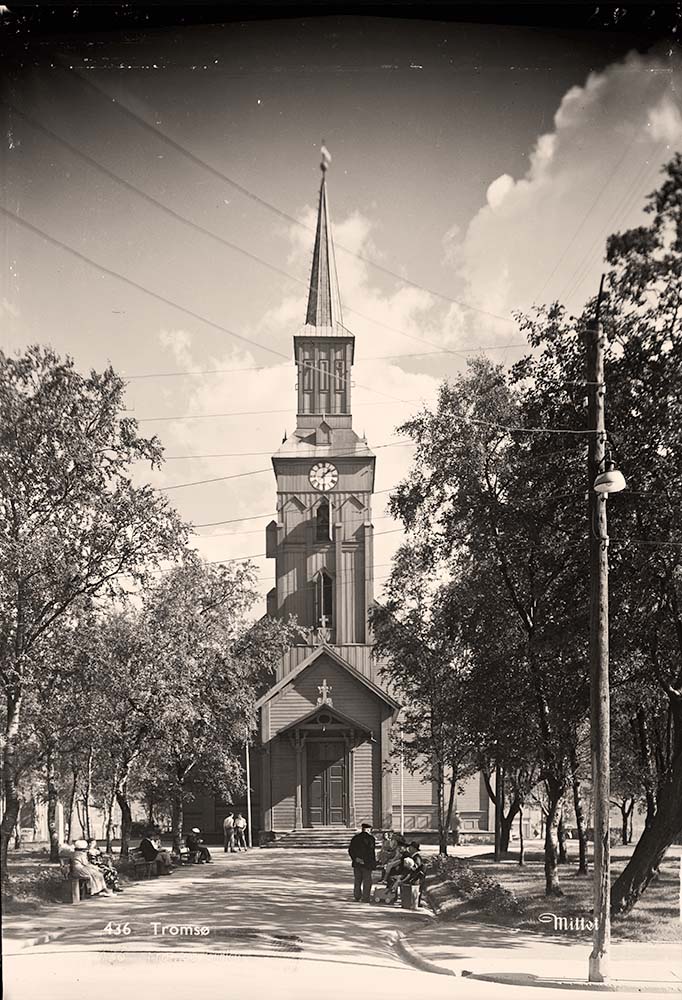 Tromsø. Church, between 1945 and 1960