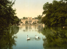 Warsaw. Castle at Lazienki, circa 1890