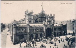 Warsaw. Covered trading arcades