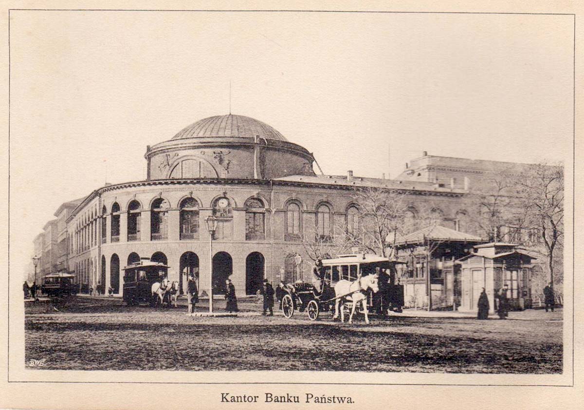 Warsaw. Kantor Banku Państwa