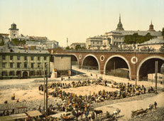 Warsaw. New World (Nowy Zjazd) Street, circa 1890