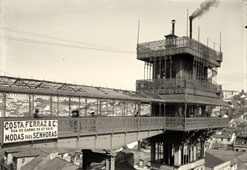 Lisbon. Santa Justa Elevator, 1907