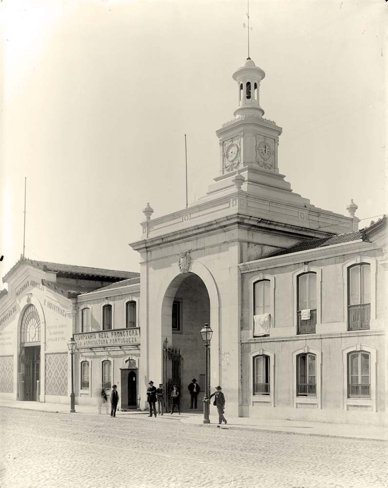 Lisbon. Time Out Market - Mercado da Ribeira on July 24 Avenue, between 1882 and 1893