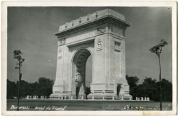 Bucharest. Arch of Triumph, 1942