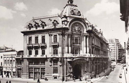 Bucharest. State Central Library, former Bourse building