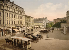 Bucharest. Theatre Square, circa 1890