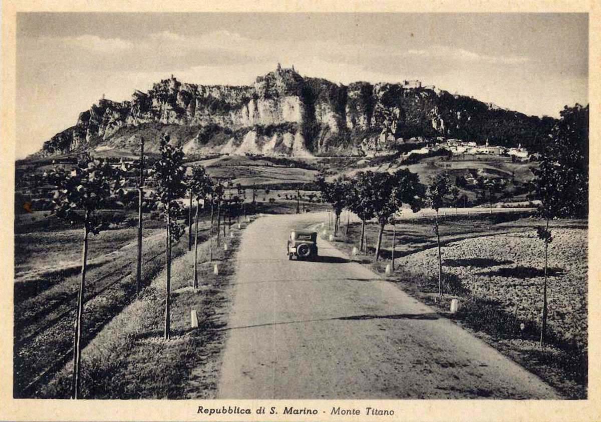 San Marino City. Monte Titano