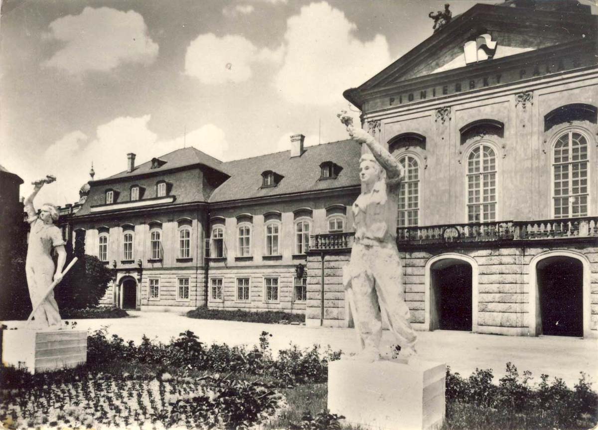 Bratislava. House of Pioneers named Clement Gottwald, 1957