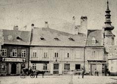 Bratislava. Tavern Schmidt-Hansl on Hurbanovo square