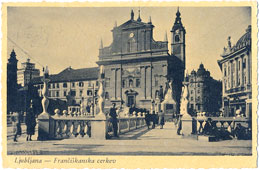 Ljubljana. Franciscan Church