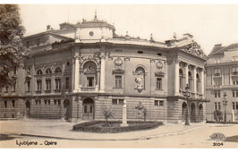 Ljubljana. Opera, 1930