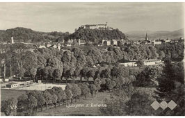 Ljubljana. Panorama from Bellevue
