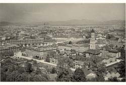 Ljubljana. Panorama of the city