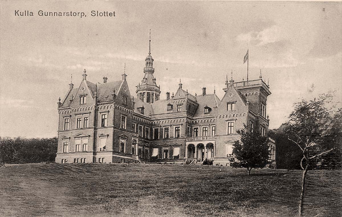 Helsingborg. Kulla Gunnarstorp, Castle