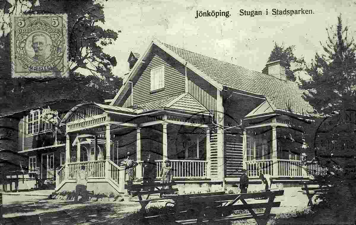 Jönköping. Cottage in City park