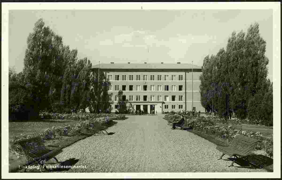 Linköping. Folkskoleseminariet (Folk school seminary)