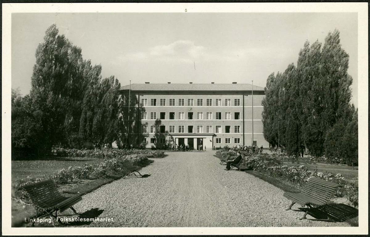 Linköping. Folkskoleseminariet (Folk school seminary)