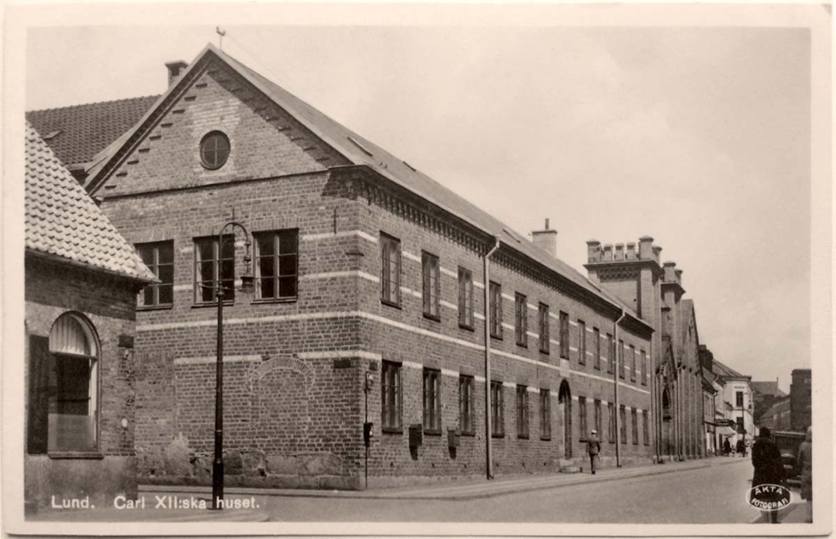 Lund. Carl XII house