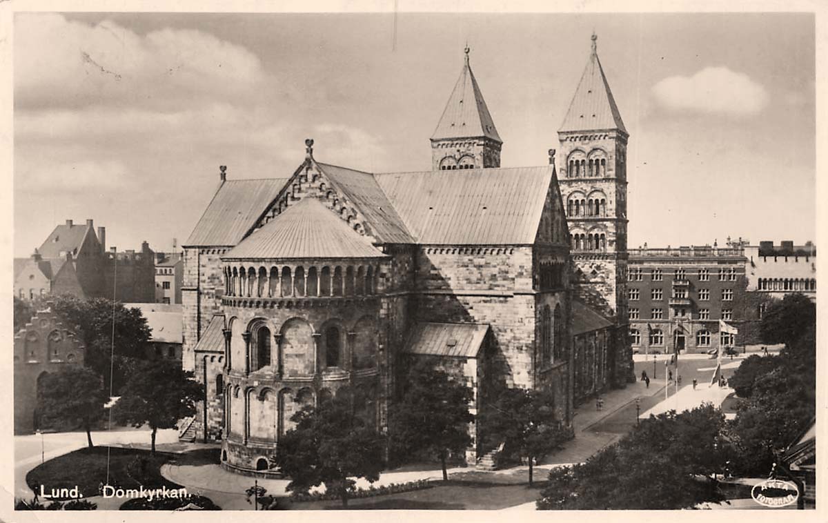 Lund. Cathedral, 1948