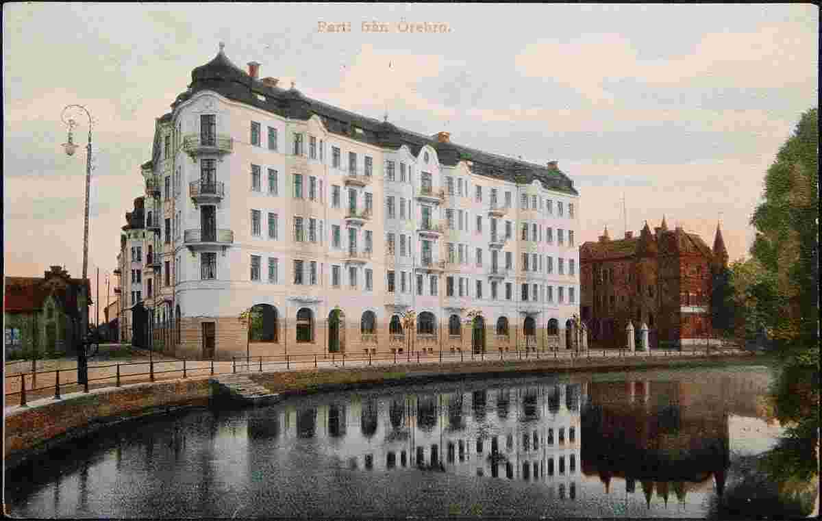 Örebro. Panorama of the city
