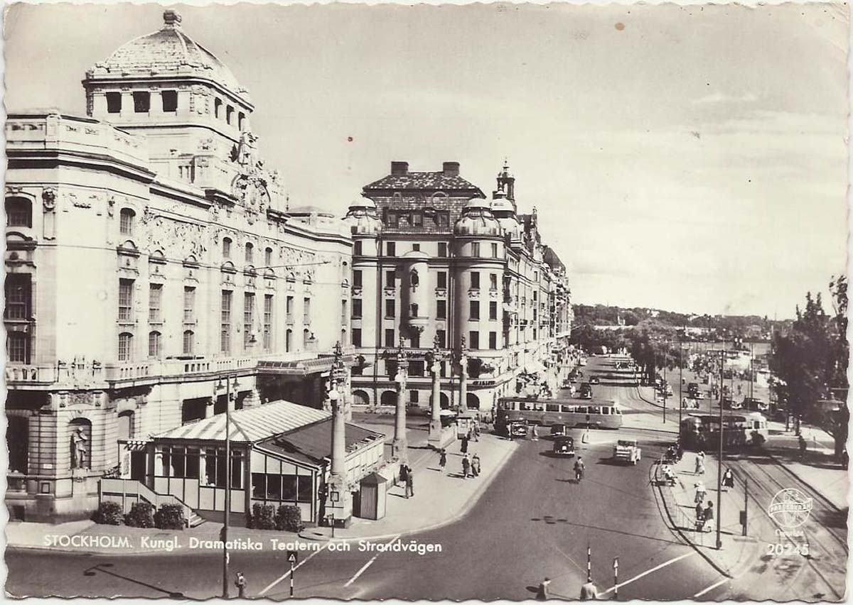 Stockholm. Kungliga Dramatiska Teatern - Royal Dramatic Theater