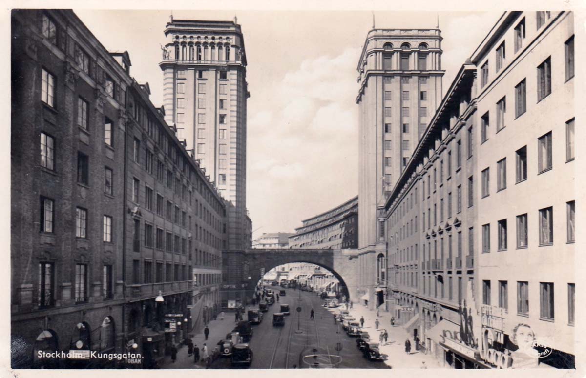 Stockholm. Kungsgatan - King's street
