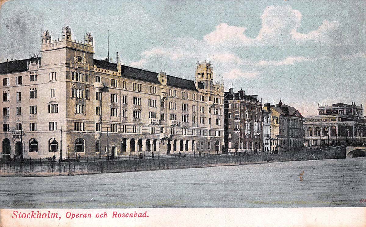 Stockholm. Rosenbad (Rosen bath)