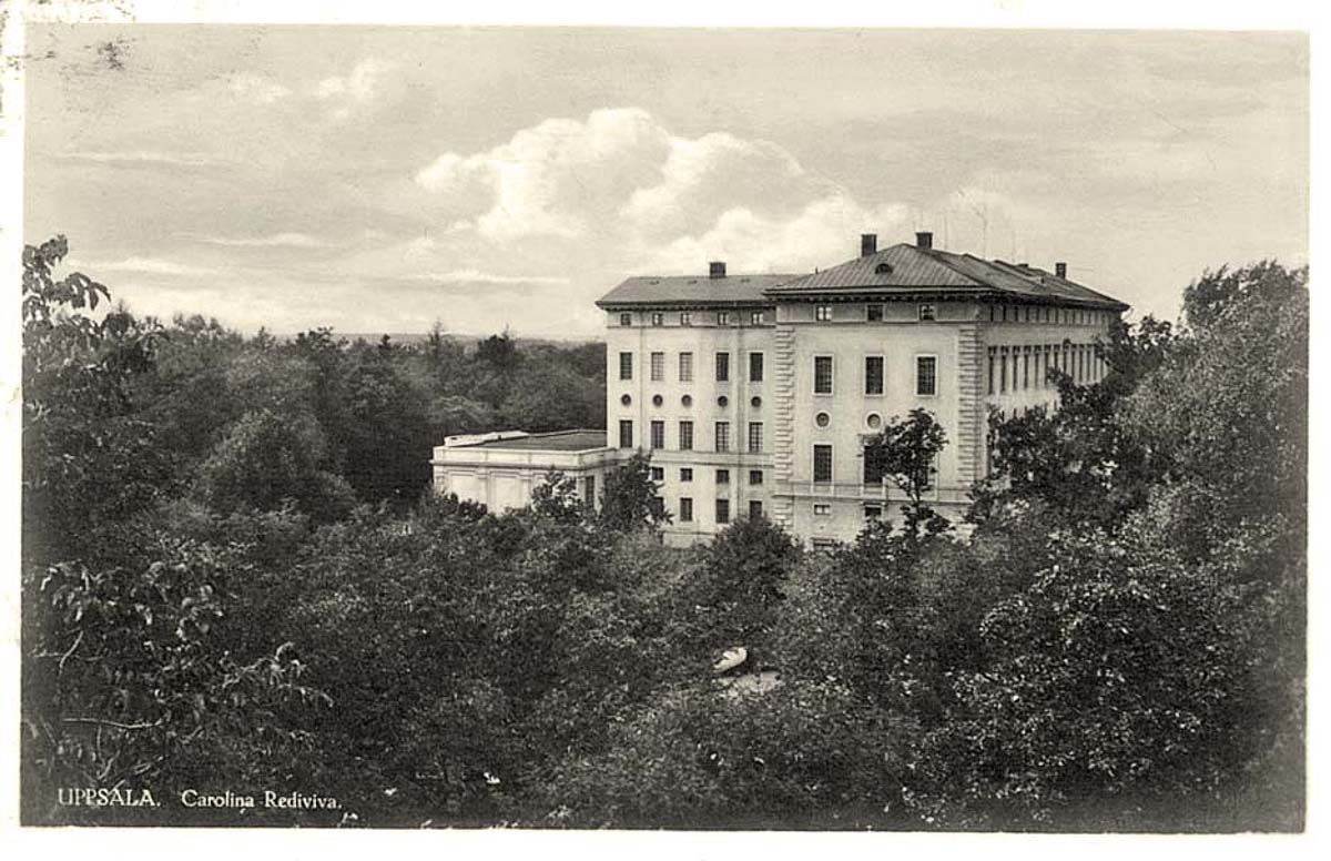 Uppsala. Carolina Rediviva
