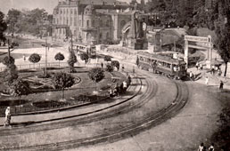 Kiev. III International Square, Proletarian garden, 1930s