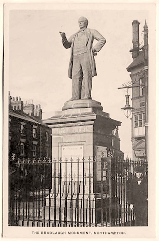 Northampton. Bradlaugh Monument