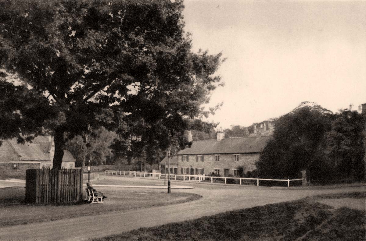 Northampton. Old Village Dallington, now a suburb