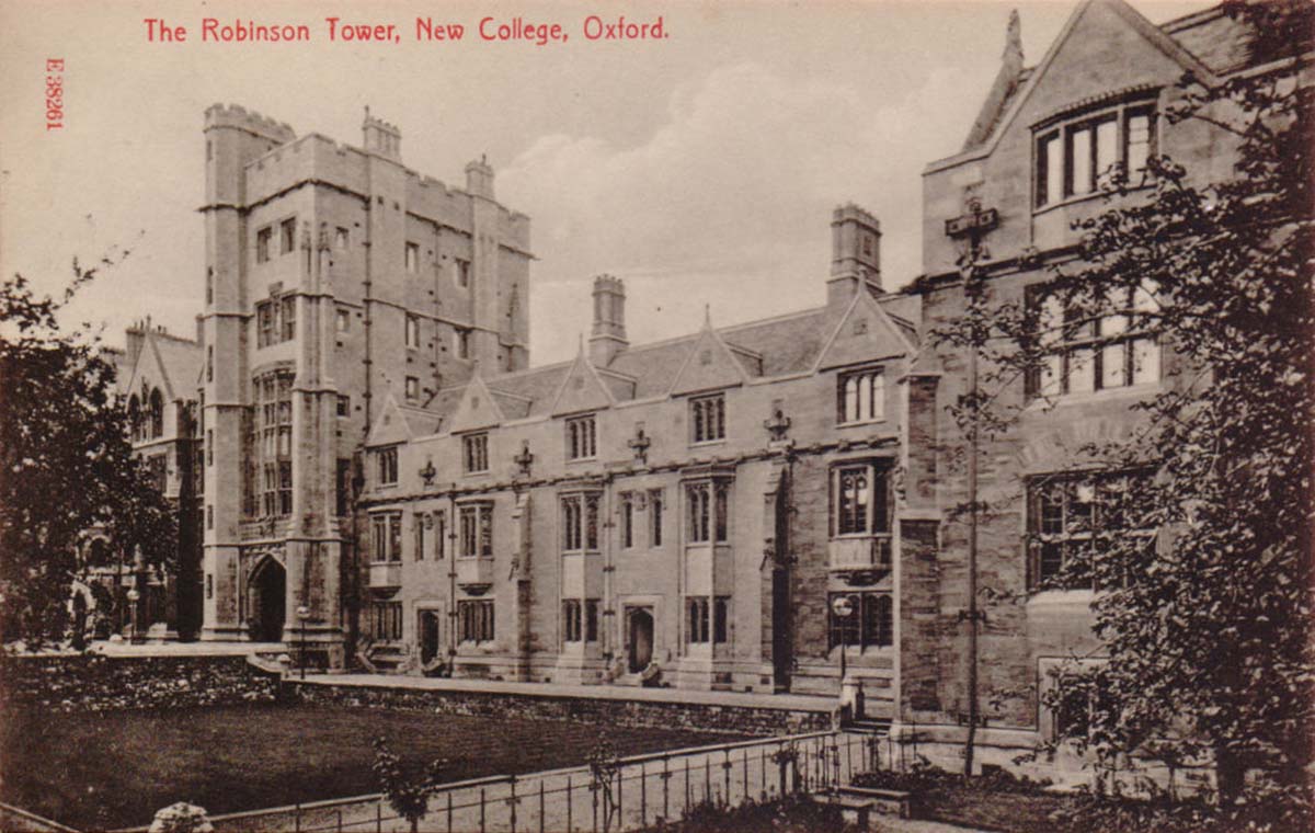 Oxford. New College, Robinson Tower