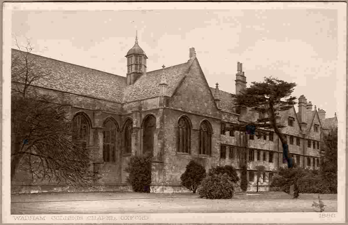 Oxford. Wadham College Chapel