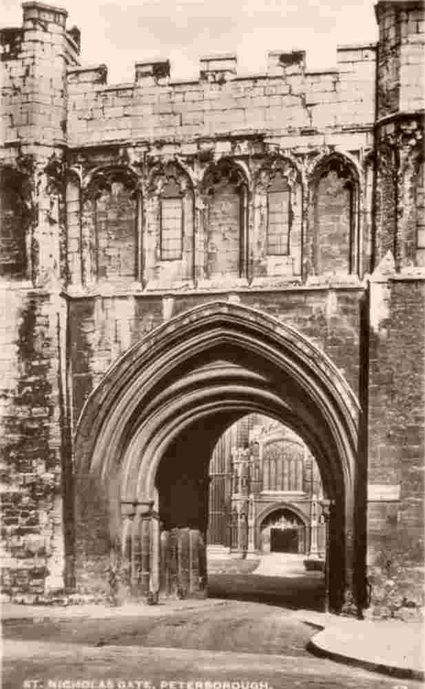 Peterborough. St Nicholas Gate